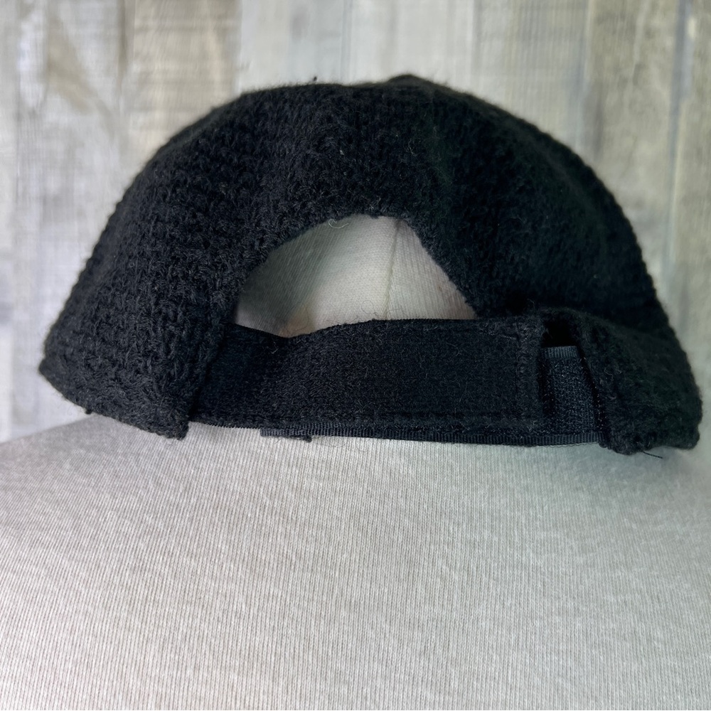 INC Black Knit Baseball Cap/Hat w/Vel-Cro Closure - Picture 3 of 9